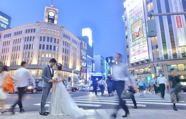 現代の髪型 最新銀座 結婚 式 二次会